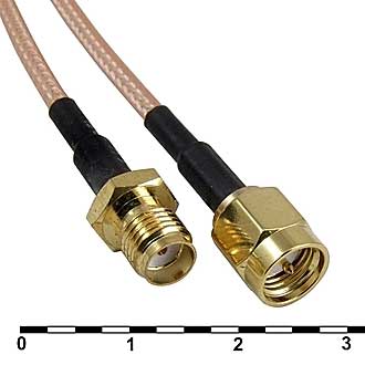 шнур шт SMA-гн SMA\0,3м\Au/мет\\ шнур шт SMA-гн SMA\0,3м\Au/мет\\