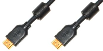 шнур шт HDMI-шт HDMI\40м\Au/пл\чер\фильтр\5-818-40
