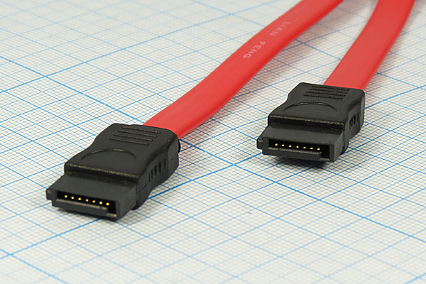 шнур шт SATA-шт SATA\0,90м\пл/пл\ шнур шт SATA-шт SATA\0,90м\пл/пл\