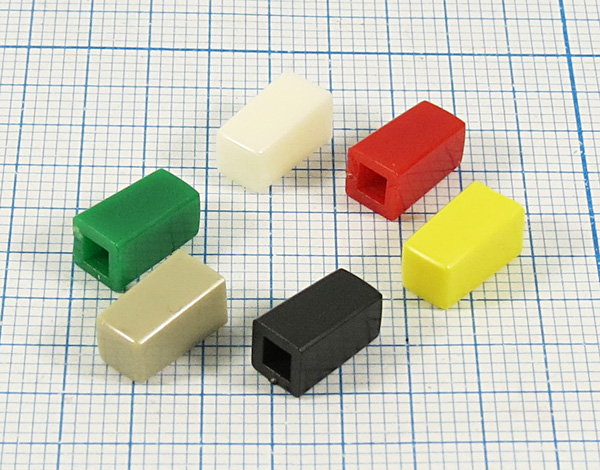колпачок-толкатель 2,7x2,7\5x5x9,5\пл\чер\\