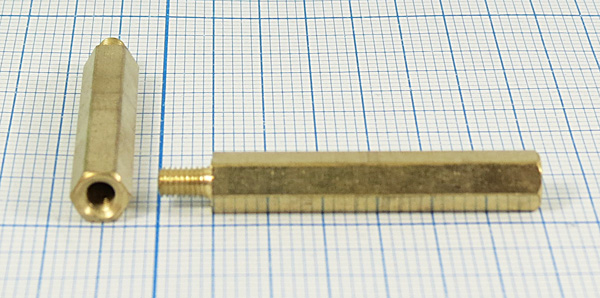стойка L30,0\М3x6-М3\S5\лат\\PCHSN стойка L30,0\М3x6-М3\S5\лат\\PCHSN