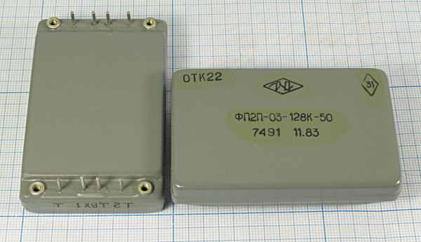 ф 128 \пол\ 0,05/3\\\ФП2П-03-128-50\\ ф 128 \пол\ 0,05/3\\\ФП2П-03-128-50\\