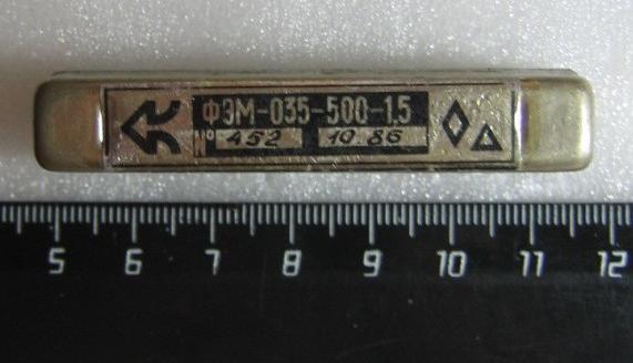 ф 500 \пол\ 1,5/ \\\ФЭМ-035-500-1,5\\ ф 500 \пол\ 1,5/ \\\ФЭМ-035-500-1,5\\