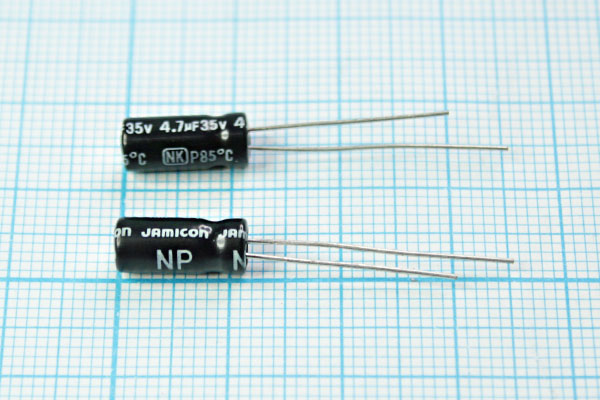 кэ 4,7\ 35\ 5x11\20\+105C\Al\2L\NKR\JAMICON NP кэ 4,7\ 35\ 5x11\20\+105C\Al\2L\NKR\JAMICON NP